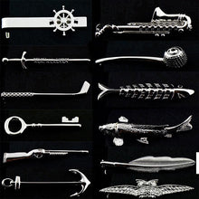 Load image into Gallery viewer, New Unique Quality Tie Clip  Simple Tie Clip Party Tie Bar Clip For Regular Ties Necktie Wedding Business Ties Accessories Men's Tie Pin Novelty Personality Tie Clip Regular Tie Necktie Clip For School And Daily Life
