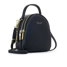 Load image into Gallery viewer, New Versatile Big Capacity 3 Layer Women Backpack Fashionable Small Backpack For Ladies Soft Leather Shoulder Crossbody bag for Female
