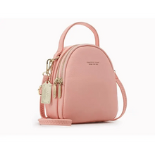 Load image into Gallery viewer, New Versatile Big Capacity 3 Layer Women Backpack Fashionable Small Backpack For Ladies Soft Leather Shoulder Crossbody bag for Female
