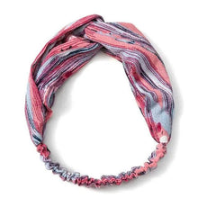 将图片加载到图库查看器，New Versatile Design Fashion Women's Summer Style Headbands For Girl Cross Turban Bandanas Hairbands Hair Accessories
