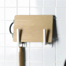 Load image into Gallery viewer, New Vigorous 1Pc Kitchen Self-adhesive Accessories Under Cabinet Paper Roll Rack Towel Holder Tissue Hanger Storage Rack for Bathroom Toilet
