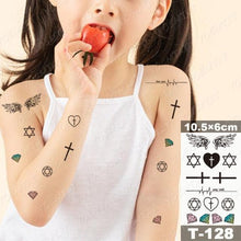 Load image into Gallery viewer, New Waterproof Temporary Tattoo Sticker Deer Animal Flash Tatoo Black Line Body Art Small Decorative Design For Womens Boys
