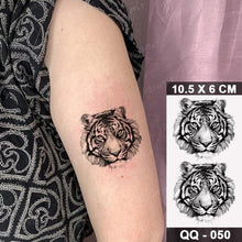 Load image into Gallery viewer, New Waterproof Temporary Tattoo Sticker Deer Animal Flash Tatoo Black Line Body Art Small Decorative Design For Womens Boys
