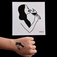 Load image into Gallery viewer, New Waterproof Temporary Wolf Sticker Tattoo Mens Modern Tattoo Realistic Design
