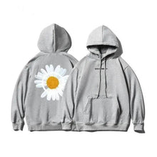 Load image into Gallery viewer, New Winter Loose Hooded Sweatshirts Men Thicken Warm Coat Hoodies Male Oversize Pullovers Sweatshirt Women Sunflower Printed Long Sleeve Pullover Sweatshirts Loose Drawstring Hoodie

