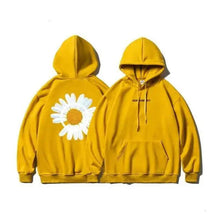 Load image into Gallery viewer, New Winter Loose Hooded Sweatshirts Men Thicken Warm Coat Hoodies Male Oversize Pullovers Sweatshirt Women Sunflower Printed Long Sleeve Pullover Sweatshirts Loose Drawstring Hoodie
