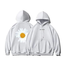 Load image into Gallery viewer, New Winter Loose Hooded Sweatshirts Men Thicken Warm Coat Hoodies Male Oversize Pullovers Sweatshirt Women Sunflower Printed Long Sleeve Pullover Sweatshirts Loose Drawstring Hoodie
