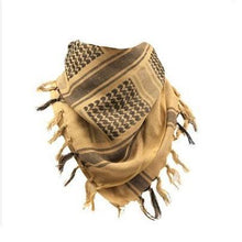 将图片加载到图库查看器，New Winter Women Men Windproof Warmer Military Scarf Muslim Hijab Unisex Scarves Tassel Desert Arab Keffiyeh Shawl  Scarf Military Shemagh Tactical Desert Keffiyeh Head Neck Scarf Arab Wrap with Tassel
