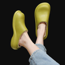 将图片加载到图库查看器，New Winter Women Slipper Soft Bottom Plush Home Shoes  Slippers Indoor Waterproof Non-Slip Memory Foam Comfy Fluffy Fur Memory Foam Boots House Shoes Thick Sole 6cm
