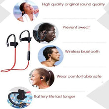 将图片加载到图库查看器，New Wireless Bluetooth Earphones Training Headphones Music Sport Headset Gaming Handsfree For All Smart Phones Bluetooth Earphone Wireless Headphones for Mobile Phone Sports Stereo Bluetooth

