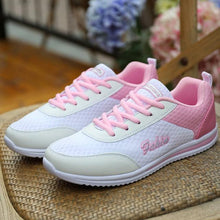 Load image into Gallery viewer, New Womans Purple Casual Sneakers Breathable Women Shoes Mesh Women Chunky Sneakers Walking Running Tennis Gym Shoes For Women Non Slip Sneakers

