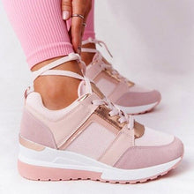 Load image into Gallery viewer, New Women Casual Shoes Height Increasing Sport Elegant Shoes Air Cushion Comfortable Sneakers Women's Vulcanize Shoes Sports Breathable Sneakers
