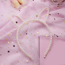 Load image into Gallery viewer, New Women Elegant Full Pearls Simple Hairbands Sweet Headband Hair Hoops Holder Ornament Head Band Lady Fashion Hair Accessories
