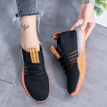 Load image into Gallery viewer, New Women Platform Modern Sneakers Casual Walking Shoes Slip On Mesh Sneakers Lightweight Comfortable Vulcanize Shoes Luxury Fashion Womens Sneakers
