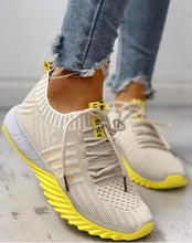 Load image into Gallery viewer, New Women Platform Modern Sneakers Casual Walking Shoes Slip On Mesh Sneakers Lightweight Comfortable Vulcanize Shoes Luxury Fashion Womens Sneakers
