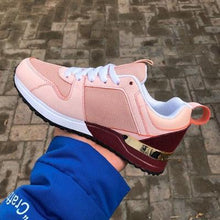 将图片加载到图库查看器，New Women's Breathable Sneakers Fashion Autumn Running And Walking Lace-up Breathable Casual Comfortable Walking Footwear Fashion New Lightweight Sneakers
