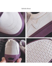 Load image into Gallery viewer, New Women Sneaker Fashion Breathble Vulcanized Shoes Platform Lace Up Casual White Tenis Sneakers Women Play Fashion Sneaker Low Top Elastic Canvas Flat Sneakers
