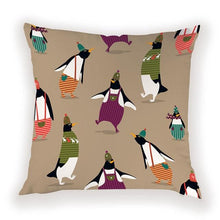 将图片加载到图库查看器，New Year Christmas Decorations Pillows Cover Christmas Décor for Home Christmas Tree Snowflake Snowman Reindeer Home Decor Throw Pillow Case Cushion Cover Santa Merry Christmas Gift Xmas 45x45cm
