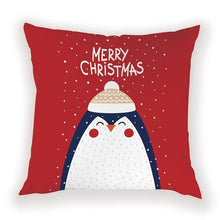 将图片加载到图库查看器，New Year Christmas Decorations Pillows Cover Christmas Décor for Home Christmas Tree Snowflake Snowman Reindeer Home Decor Throw Pillow Case Cushion Cover Santa Merry Christmas Gift Xmas 45x45cm
