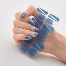 Load image into Gallery viewer, New Year Patterned Nail Decor Nail Polish Nail Art Stickers Full Beauty Sticker for Nails Nail Accessorie Christmas Nail Sticker 3D Nail Art Stickers Decal Slider Template Diy Nail Tool Decorations Nail Art Design Self Adhesive Luxury Designer Nail Sticke
