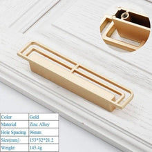 Load image into Gallery viewer, New Zinc Alloy Modern Style Bedroom Cabinet Furniture Door Handle Imitation Copper Antique Furniture Closet Door Knob  Cabinet Furniture Door Handle Imitation Copper Antique Furniture Closet Door Knobs 2.2CM
