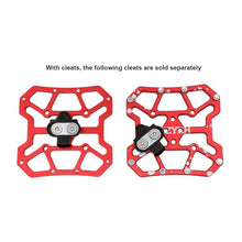 Load image into Gallery viewer, Newest Universal Clipless To Platform Adapters Cleats Pedal For Speed play Bike Cycle Platform Adapter Bicycle Universal Clipless Aluminum Alloy Platform Adapters Cleats Pedal
