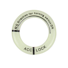 Load image into Gallery viewer, Night Luminous Car Ignition Start Stop Button Fluorescent Circle Luminous Ring Cover Start Stop Button Luminous  Start Stop Button Ring Cover Trim Universal Ignition Key Ring Stickers Auto Motorcycle 3D Decals Decoration Fluorescent Circle  Auto Interior
