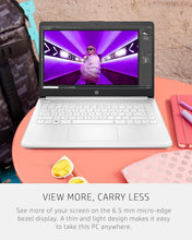 Load image into Gallery viewer, HP 14" 14DQ0052DX  Intel Celeron N4120  White  4 GB/64 GB  Windows 11
