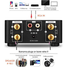 Load image into Gallery viewer, Nobsound 100W Mini Bluetooth 5.0 Power Amplifier
