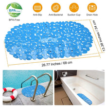 将图片加载到图库查看器，Non-Slip Massage Pebble Bath Mat
