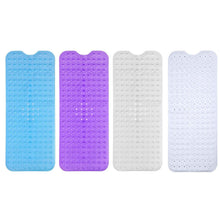 Load image into Gallery viewer, Non Slip Shower Mat Massage Anti-Bacterial with Suction Cups

