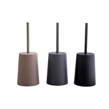 将图片加载到图库查看器，Nordic Ceramic Toilet Brush Bathroom Accessories Set With Non Slip Long Handle And Flexible Bristle Toilet Brush Stainless Steel Long Handle Toilet Bowl Brush For Bathroom Toilet-Ergonomic Elegant Durable
