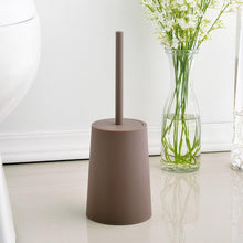 将图片加载到图库查看器，Nordic Ceramic Toilet Brush Bathroom Accessories Set With Non Slip Long Handle And Flexible Bristle Toilet Brush Stainless Steel Long Handle Toilet Bowl Brush For Bathroom Toilet-Ergonomic Elegant Durable
