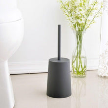 将图片加载到图库查看器，Nordic Ceramic Toilet Brush Bathroom Accessories Set With Non Slip Long Handle And Flexible Bristle Toilet Brush Stainless Steel Long Handle Toilet Bowl Brush For Bathroom Toilet-Ergonomic Elegant Durable
