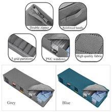 Load image into Gallery viewer, Nordic Quilt Bag Clothes Storage Box Under Bed Storage
