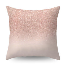 将图片加载到图库查看器，Nordic Style Pillow Covers Plant Letter Flower Geometric Sofa Cushion cover Headrest Pink Party Decorations Gift For Kids Geometric Decorative Throw Pillow Covers Square Cotton Cushion Covers Outdoor Sofa Home Pillow Covers
