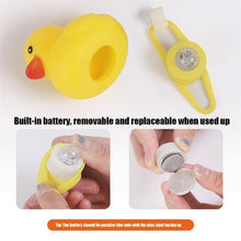 Load image into Gallery viewer, Normal Airscrew Helmet Standing Duck Broken Wind Small Yellow Duck Bike Motor Riding Cycling Lights Bicycle Accessories Rubber Yellow Duck Toy Bike Ornaments Yellow Duck With Proper Helmet Cool Decorations
