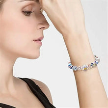 Load image into Gallery viewer, Northern Lights Artificial Crystal Bracelet 7"+ 2" Extension Chain

