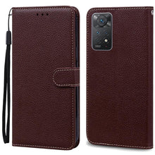 Load image into Gallery viewer, Note 11 Case For Xiaomi Redmi Note 11 11S Case Leather Wallet Flip Case For Redmi Note 11 Pro Phone Cases Note 11S Cover High Quality Flip Leather Wallet Case
