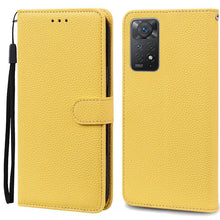 Load image into Gallery viewer, Note 11 Case For Xiaomi Redmi Note 11 11S Case Leather Wallet Flip Case For Redmi Note 11 Pro Phone Cases Note 11S Cover High Quality Flip Leather Wallet Case
