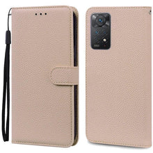 Load image into Gallery viewer, Note 11 Case For Xiaomi Redmi Note 11 11S Case Leather Wallet Flip Case For Redmi Note 11 Pro Phone Cases Note 11S Cover High Quality Flip Leather Wallet Case
