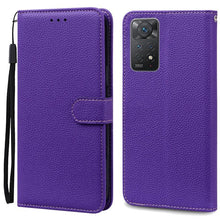 Load image into Gallery viewer, Note 11 Case For Xiaomi Redmi Note 11 11S Case Leather Wallet Flip Case For Redmi Note 11 Pro Phone Cases Note 11S Cover High Quality Flip Leather Wallet Case
