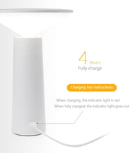Load image into Gallery viewer, Novelty Bedroom Reading Book Light Modern Desk Lamp USB LED Table Lamp Touch Sensor Control for Home Office Decoration Decorative Table Lamp Cute Study Lamps for Bedroom Décor
