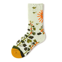 将图片加载到图库查看器，Novelty Happy Funny Women Graphic Short Socks Socks Combed Out Of Pure Cotton Art Abstract Oil Painting Socks French Style Crew Socks For Men And Women

