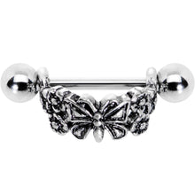 Load image into Gallery viewer, 16G 9/16 Dragonfly Garden Helix Cuff Cartilage Earring
