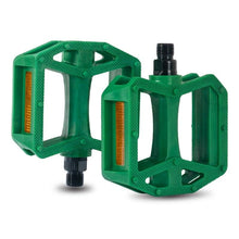 将图片加载到图库查看器，Nylon Bicycle Pedals Ultralight Flat Platform Bike Pedals For Mountain Bike 9/16'' 1/2" Cycling Sealed DU Bearing Pedals Mountain Bike Pedals Pedals Lightweight Nylon Composite Bicycle Flat Pedals Bearing Bike Platform Pedals For Mountain Bikes
