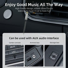 Load image into Gallery viewer, Nylon Braided 3.5mm AUX Cable Audio Jack For Speaker Headphones Car
