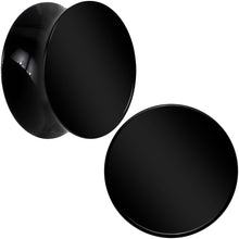 将图片加载到图库查看器，Black UV Acrylic Saddle Plug Set 5mm to 25mm
