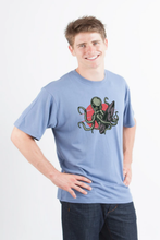 将图片加载到图库查看器，Octopus Men's Bamboo Viscose/Organic Cotton Short Sleeve Graphic T-Shirt
