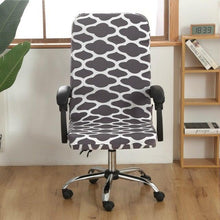 Load image into Gallery viewer, Office Chair Cover Jacquard Removable Gaming Computer Case Cushion Covers Dust Guards For Home Leisure Universal Size Modern Stretchable Cloth Polyester Universal Desk Task Chair Chair Covers Stretch Rotating Chair Slipcover
